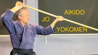 Aikido Jo Step by Step teaching YOKOMEN [upl. by Lebiram]