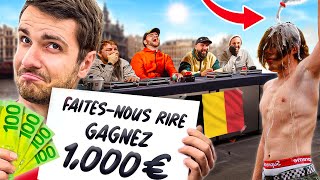 FAITESMOI RIRE GAGNEZ 1000€  4 édition Belgique [upl. by Ynamad393]