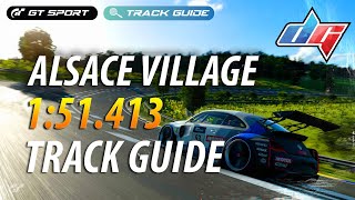 GT Sport  Alsace Village Daily Race Track Guide  VW Beetle Gr3 [upl. by Ylra]