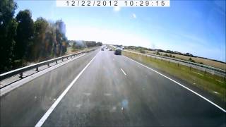 Unsecured load comes off on Freewaywmv [upl. by Zat]