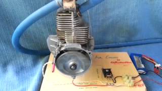 DIY AIR ENGINE Convertire un motore 2T ad Aria [upl. by Vinn]