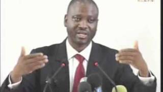 Conférence de Presse du 1er Ministre Ministre de la Défense Soro Guillaume [upl. by Selemas]