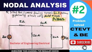 nodal analysis problems with current source nodal analysis problems with two current source [upl. by Lower618]