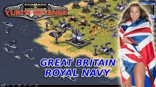 Red Alert 2  Great Britain Royal Navy  7 vs 1 [upl. by Norehs186]