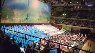 Tabernacle Choir performs own rendition of quotBahay Kuboquot at UST [upl. by Naicad]