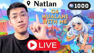 ARE YOU READY TO JUMP INTO NATLAN COME JOIN STREAM NOW  Genshin Impact 50 [upl. by Lauretta933]