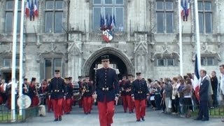 Saumur 2013 Lever des Drapeaux [upl. by Oirtemed60]