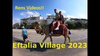 Eftalia Village  Turkije 2023  Rens Videos [upl. by Ferna]