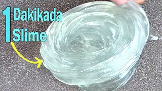 1 Dakikada Slime Nasıl Yapılır Tutkalsız Borakssız Slime [upl. by Nuoras404]