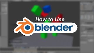 How to use Blender  Beginner Tutorial [upl. by Neirad]