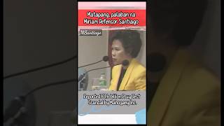 SHUT UP Contempt of court Bkit ngalit si senator miriam trending viralvideo fyp [upl. by Pernell]