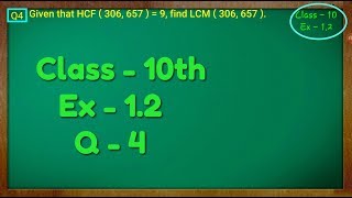 Class  10th Ex  12 Q 4 Real Numbers NCERT CBSE [upl. by Bysshe148]