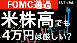 【FOMC通過】米株が続伸しても日経平均の4万円は厳しそう？ [upl. by Avik]