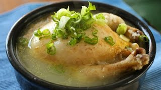 Ginseng Chicken Soup Samgyetang삼계탕 [upl. by Leihcar374]