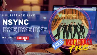 FREE MULTITRACK  NSYNC  Bye Bye Bye [upl. by Rovert]