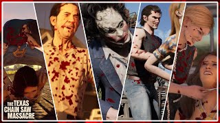 EVERY EXECUTION in The Texas Chain Saw Massacre Video Game [upl. by Daffi]