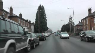 Driving Along Bridge Street New Road St Johns amp Bromyard Road Worcester Worcestershire England [upl. by Ashley]