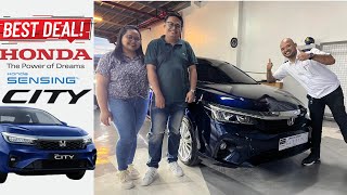 Honda City V 2024  Obsidian Blue Pearl  hondacity2024 hondabrv2023 2024hondacity [upl. by Leachim467]