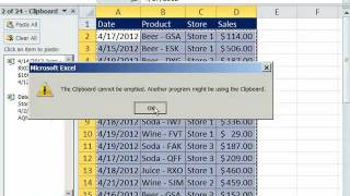 Excel Magic Trick 832 Merge Tables with Copy Paste and Clipboard [upl. by Munro]