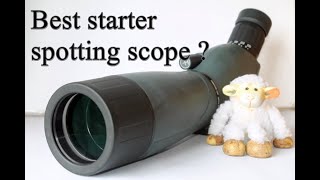 Best spotting scope for the beginner  Hawke Vantage 2060x60 [upl. by Tadashi304]