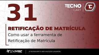 31  Retificação de Matricula Orçamento [upl. by Lledo]