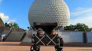 Can you use the KEENZ 7s Stroller Wagon at Disney World [upl. by Akihsar]