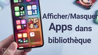 Comment masquerafficher les applications dans la bibliothèque sur iPhone [upl. by Elleiad]