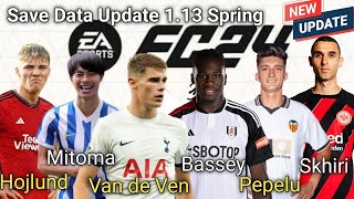 PS4 FC 24 Save Data Official EA Server Spring Update 113 15 March PS4 Switch CFW [upl. by Ahseia]