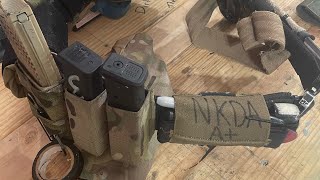 Battle belt setup Safe Life Defense mollie Tactical belt minuteman prepping airsoft [upl. by Sy]