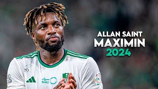 Allan SaintMaximin  Crazy Dribbling Skills Goals amp Assists  2024ᴴᴰ [upl. by Bac536]