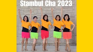 Stambul Cha 2023 Line Dance demo amp count [upl. by Blanc]