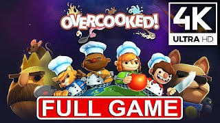 Overcooked Gameplay Walkthrough Campaign Full Game 4K UHD No Commentary [upl. by Alphonso]