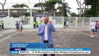 IN DIRETTA DA ROMA IL PREPARTITA DI LAZIO NAPOLI [upl. by Hadihahs]