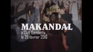 Makandal à Gambetta club le 280216 Haïti jazz racine vodou [upl. by Refinnaj]