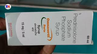 Omnacortil Forte Syrups  Prednisolone Sodium Phosphate Syrup  Omnacortil Forte Syrup Uses Benefits [upl. by Ase]