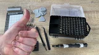 135 in 1 Feinmechaniker Werkzeug Set Mini Schraubenzieher 135pcs repair tool Unboxing amp Anleitung [upl. by Myrtice219]