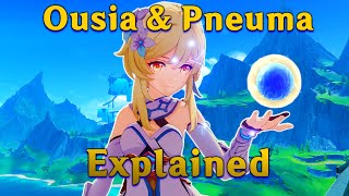 Pneuma amp Ousia Mechanics and Lore Explained  Genshin Impact [upl. by Gnahc639]