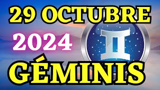 🌠𝐄𝐬𝐭𝐚𝐬 𝐏𝐫𝐨𝐱𝐢𝐦𝐨 𝐀 𝐔𝐧𝐚 𝐁𝐞𝐧𝐝𝐢𝐜𝐢𝐨𝐧🎊Horoscopo Géminis Hoy ♊ 29 de Octubre de 2024 💥 [upl. by Poirer]