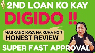 ✅DIGIDO UPDATE 2ND LOAN KO DITO✅FASTAPPROVAL✅INTEREST RATE ALAMIN✅LOAN OFFER DEPENDI SA CREDIT LIMIT [upl. by Catt]