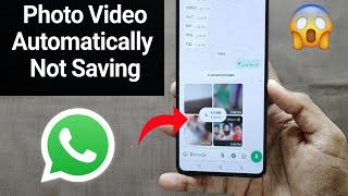 WhatsApp Photo Not Save in Gallery  WhatsApp Ke Photo Gallery Me Kaise Laye [upl. by Atiuqin483]