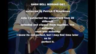 zatch bell missing OST [upl. by Elleinod]