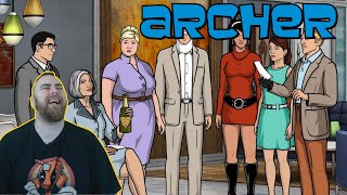 Archer 4x13 REACTION [upl. by Annawek]