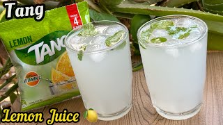 How to make Tang Lemon Flavour  Tang Lemon Juice Recipe [upl. by Araihc197]