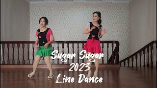 Sugar Sugar 2023 l Jiyun Im l Easy Beginner  Line Dance  Yanty Astari [upl. by Halda593]