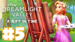 Meeting Rapunzel and Sundial Quest  Lets Play Disney Dreamlight Valley A Rift in Time  Ep 5 [upl. by Chivers]