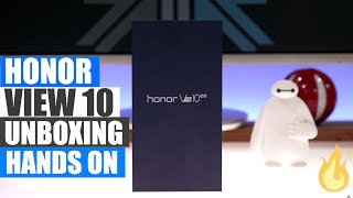 Honor View 10  Unboxing First Hands On  V10  iGyaan [upl. by Oglesby]