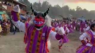 diablada rinconada carnaval horcones 2024 👹 [upl. by Llehctim637]