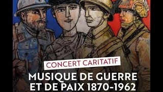 Cluses — quotQuand on na que lAmourquot Concert caritatif  Musique de guerre et de paix [upl. by Harrad]