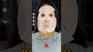 No Uses Asi las Mascarillas skincare atractivo pielbella rostro [upl. by Renny]