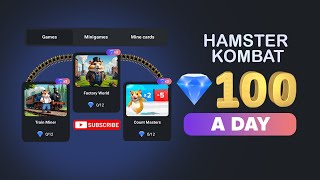 Bigger Airdrop with more Gem 💎  Hamster Kombat  Sweet dao [upl. by Dianne]